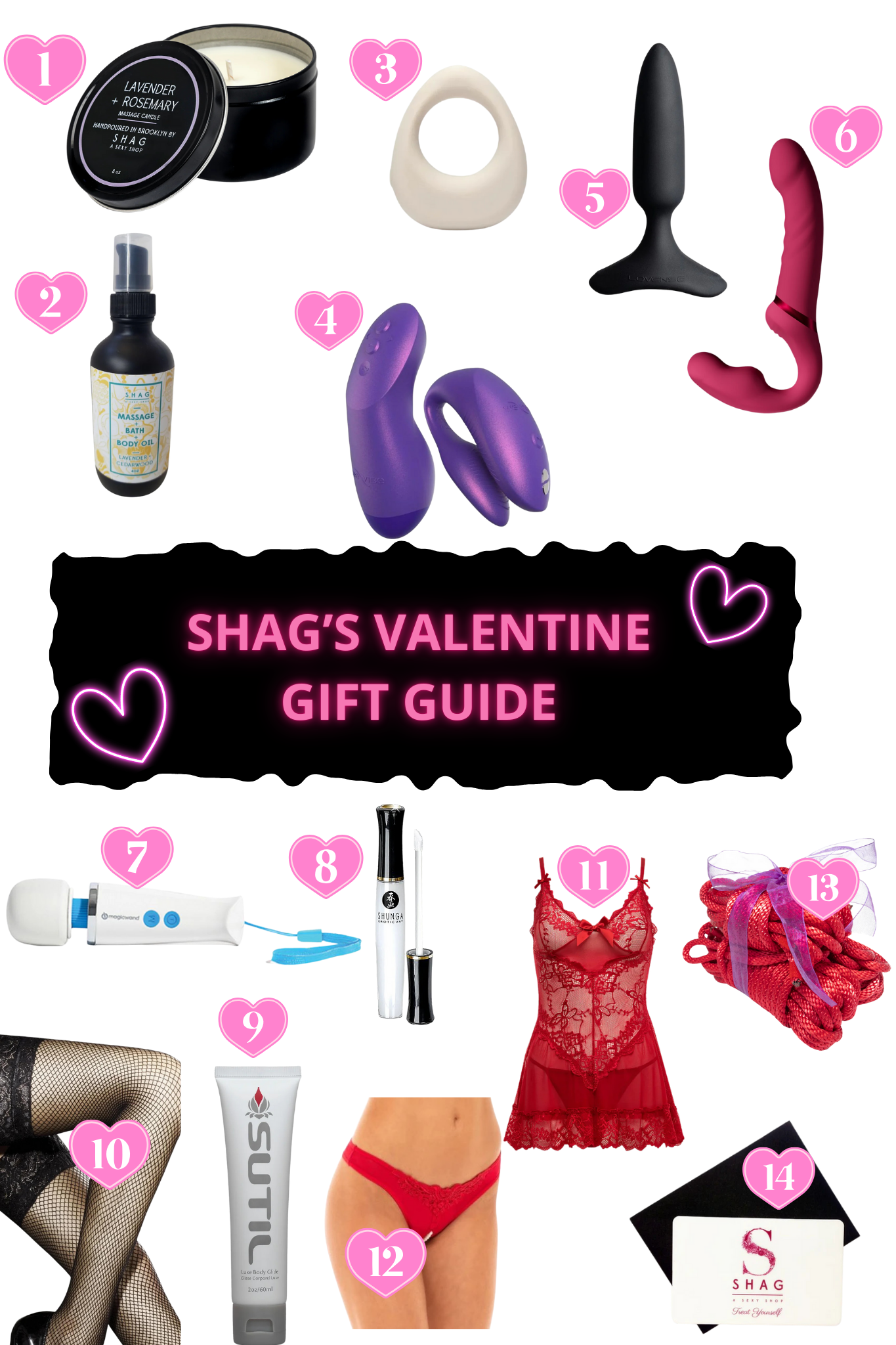 SHAG's Valentine Gift Guide