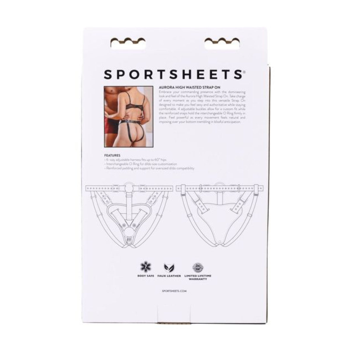 Sportsheets Aurora High Waisted Strap On