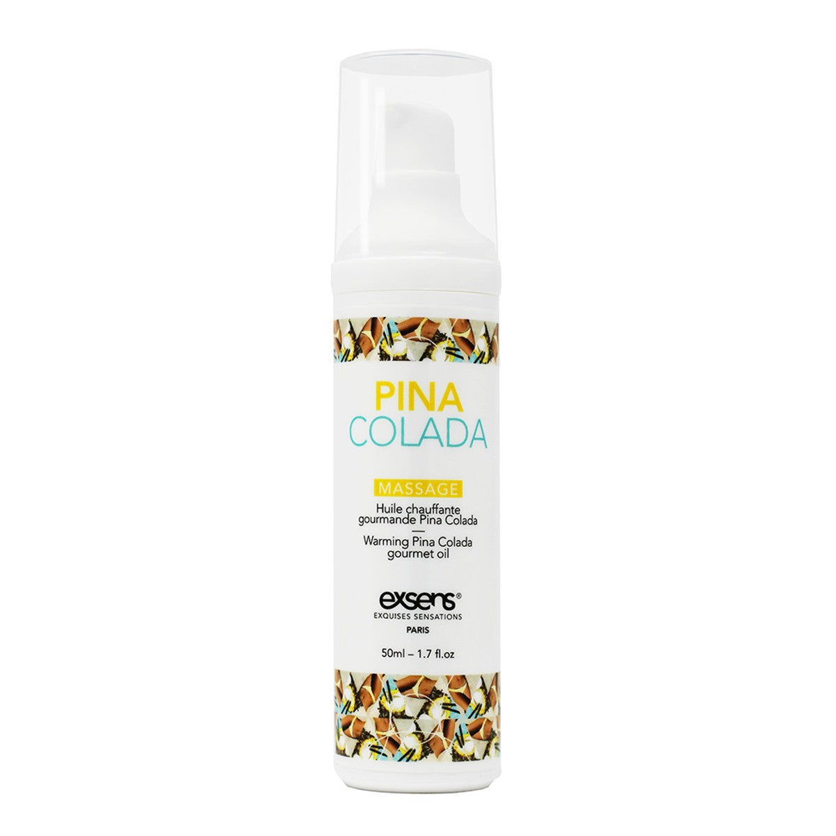 Exsens Kissable Warming Massage Oil Pina Colada