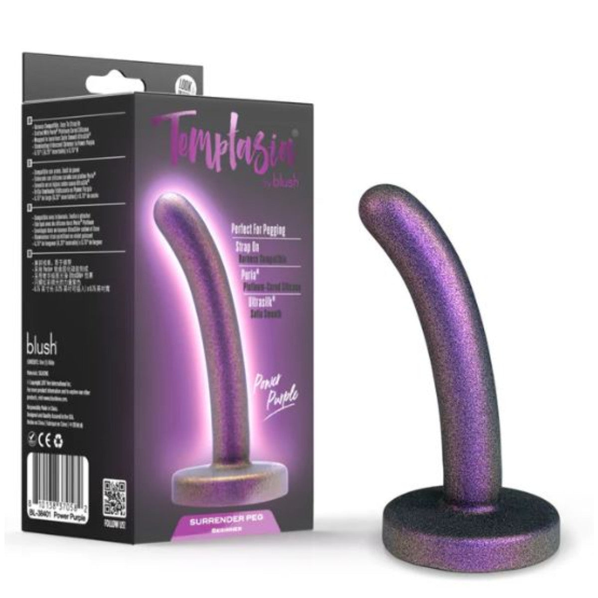 Blush Temptasia Surrender Peg Beginner Dildo