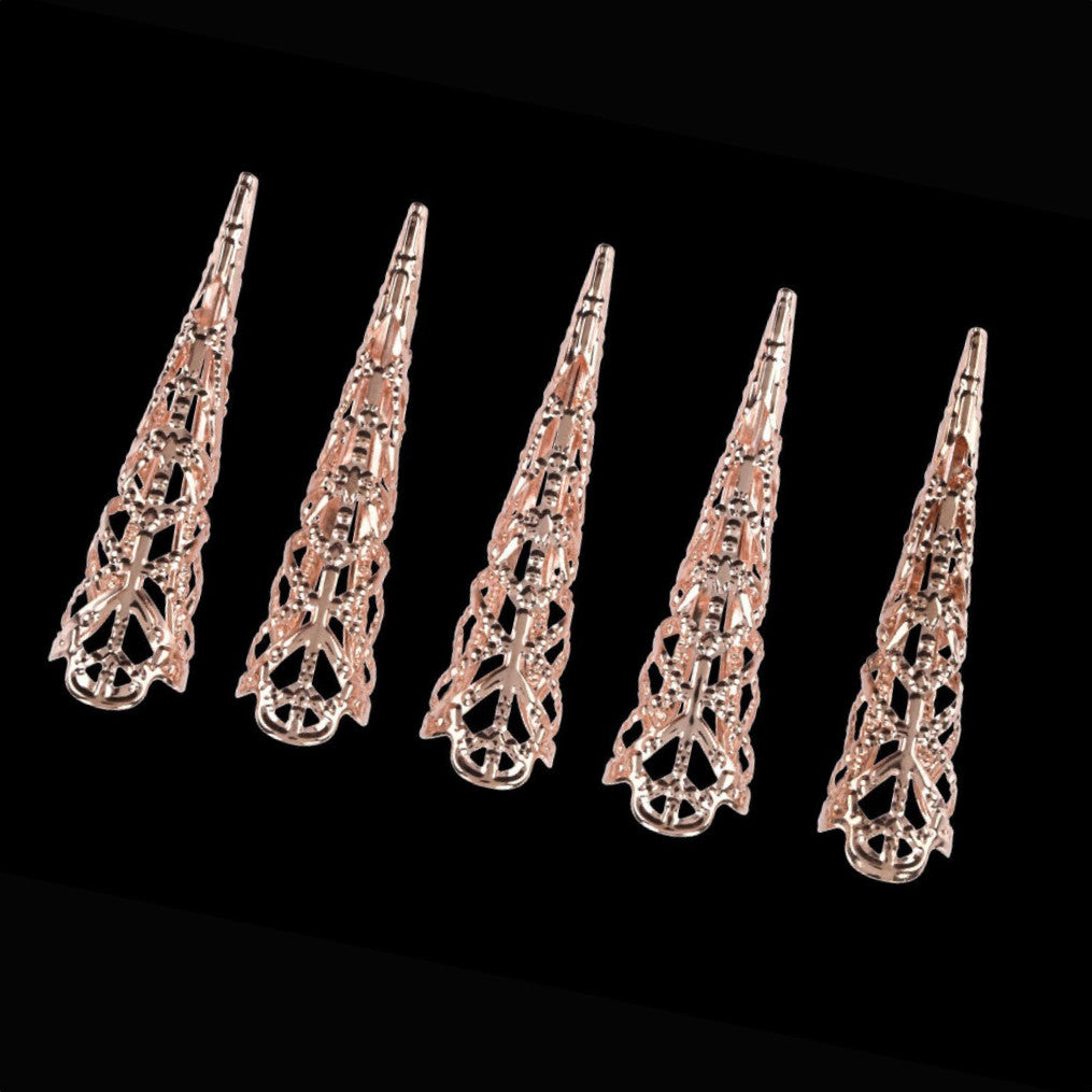Sex & Mischief Brat Sensory Fingertips Rose Gold
