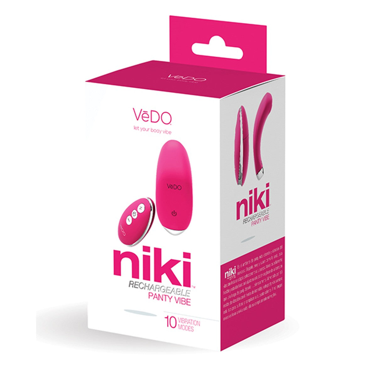 Public fantasy, anyone? Vedo’s Niki is the most discreet and comfortable rechargeable panty vibrator you’ll find!