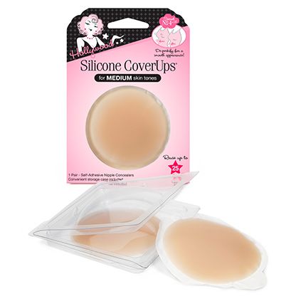 When visible nipples are a no-go, these reusable nipple covers will keep your breasts looking as smooth as a baby’s bottom.