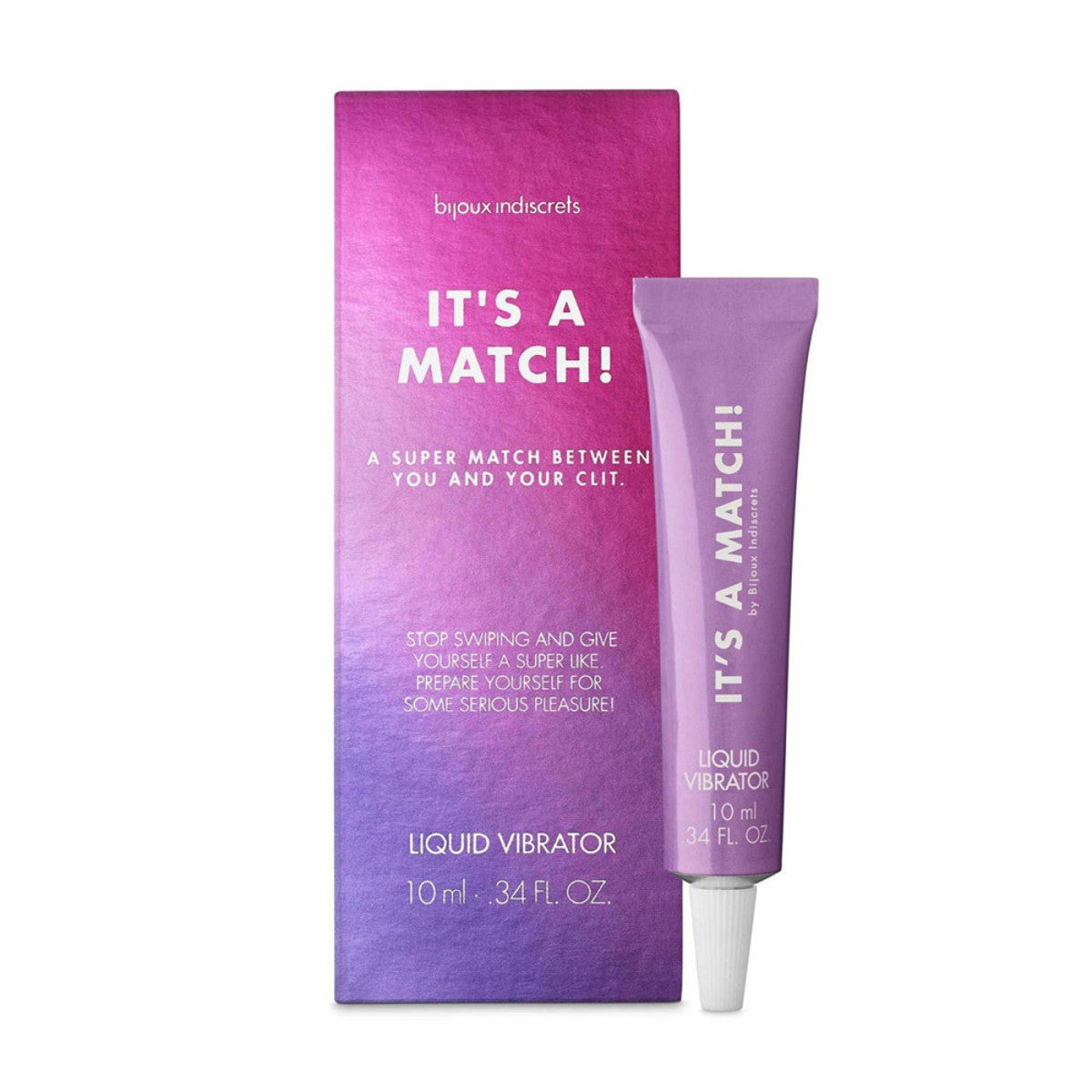 Bijoux Indiscrets Clitherapy It's A Match Liquid Vibrator Gel