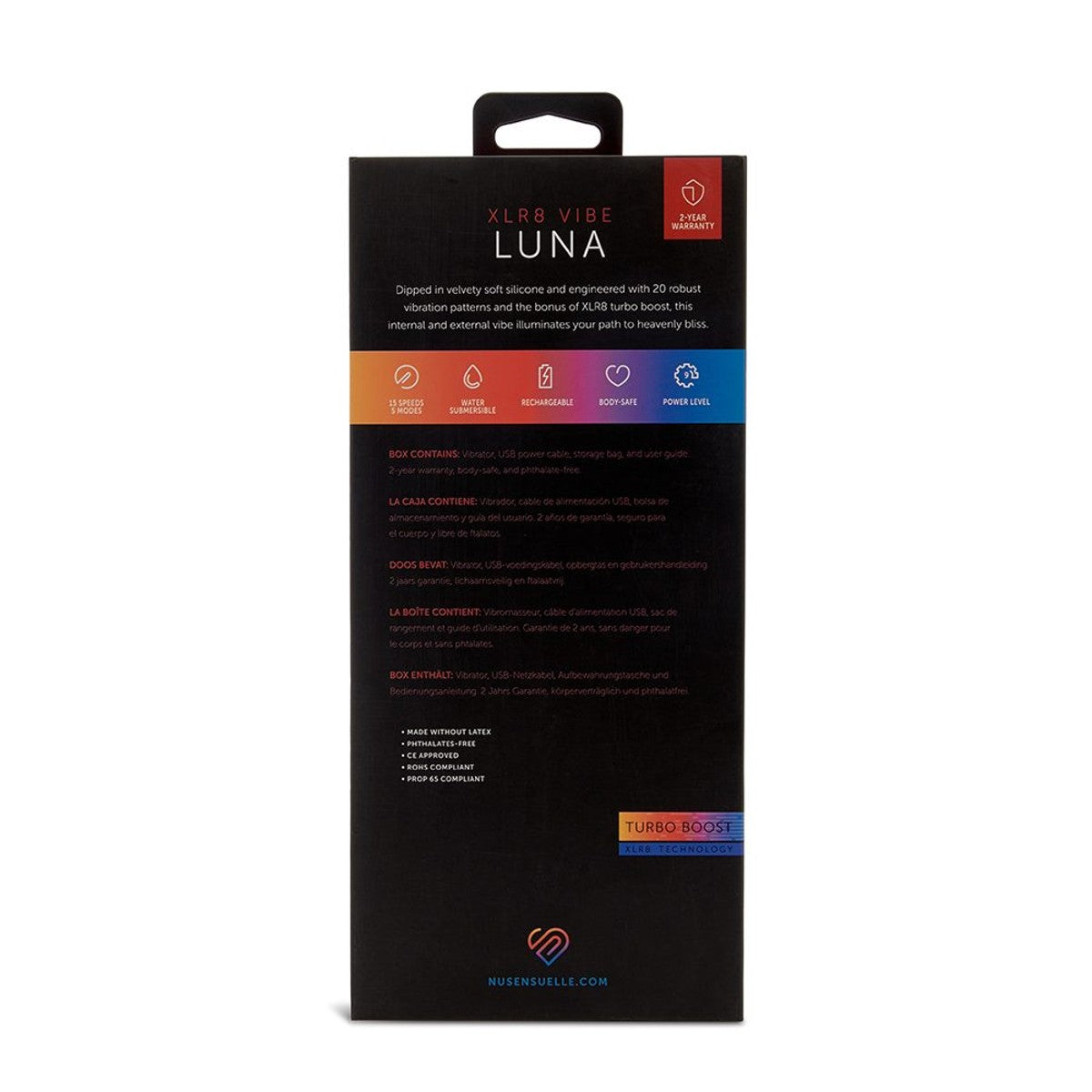 Nu Sensuelle Luna Velvet Touch G-Spot Vibe