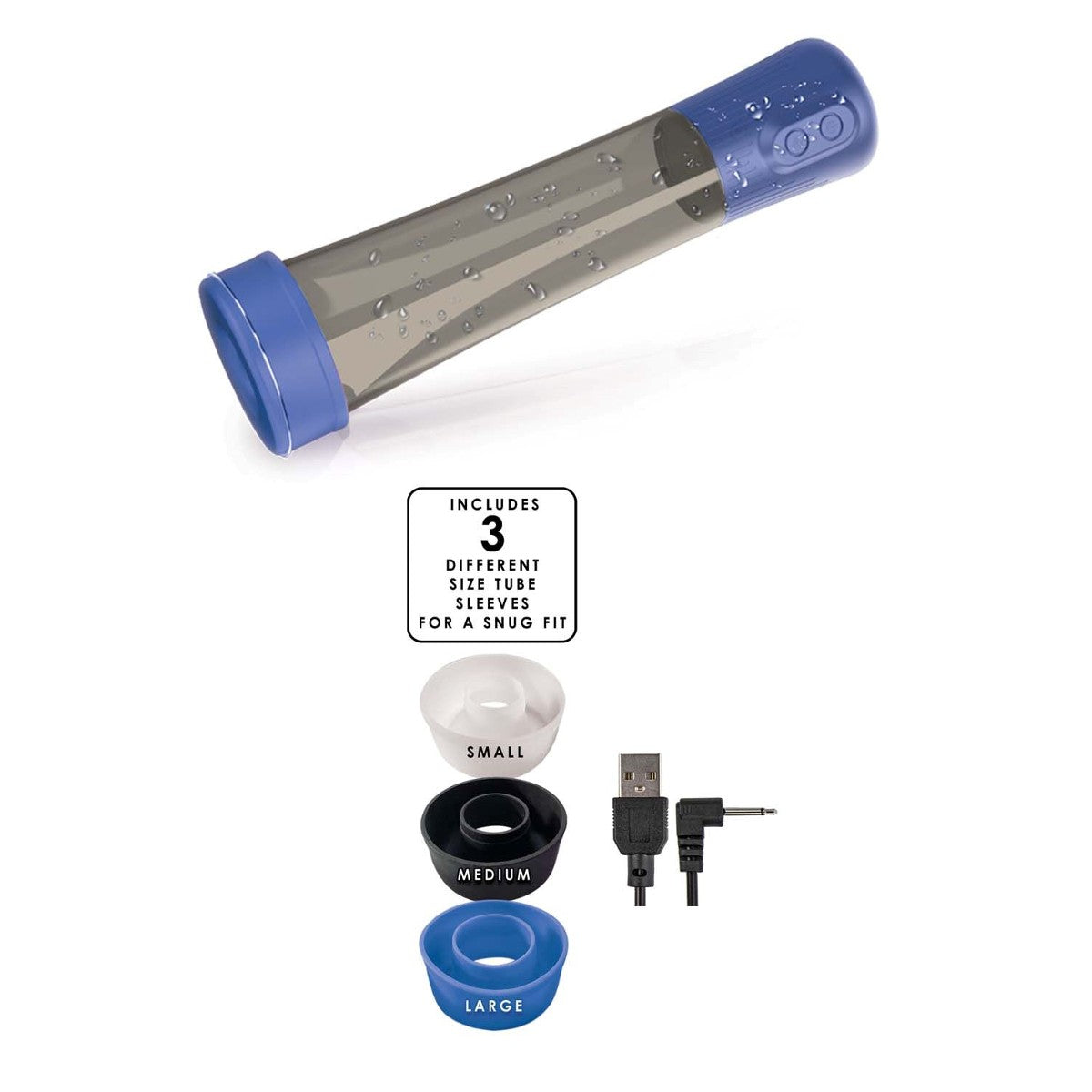 Nasstoys H2O Blue Penis Pump