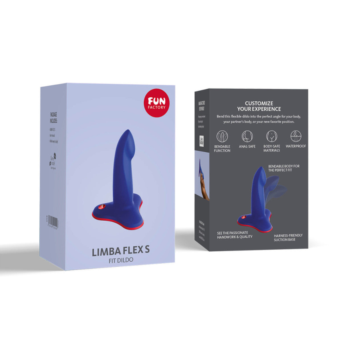 Fun Factory Limba Flexi Dildo Small Blue