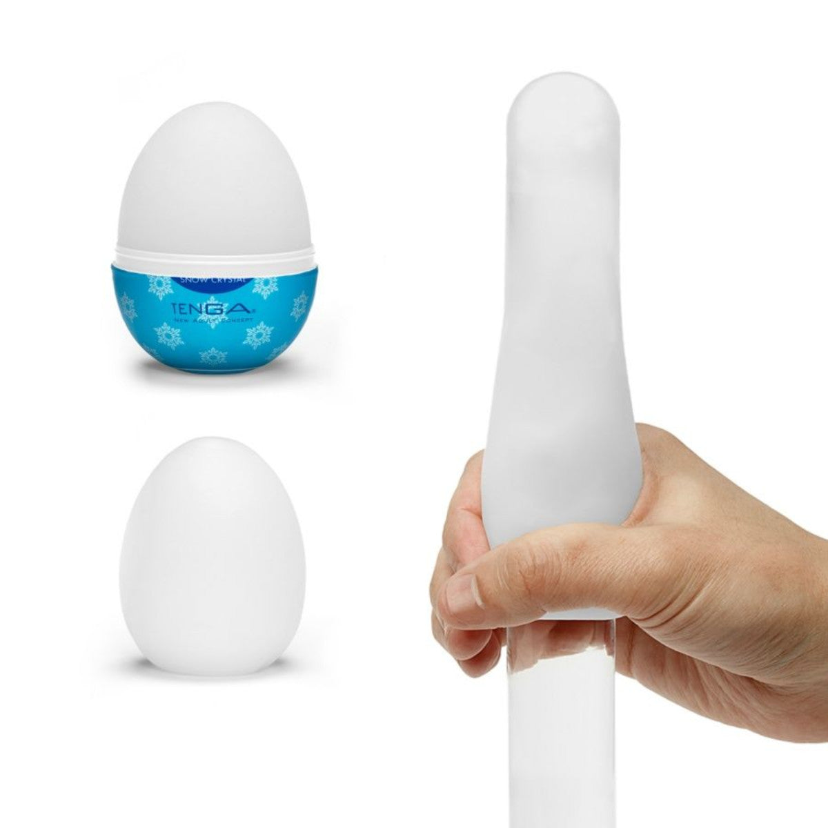 Tenga Egg Sleeve Snow Crystal