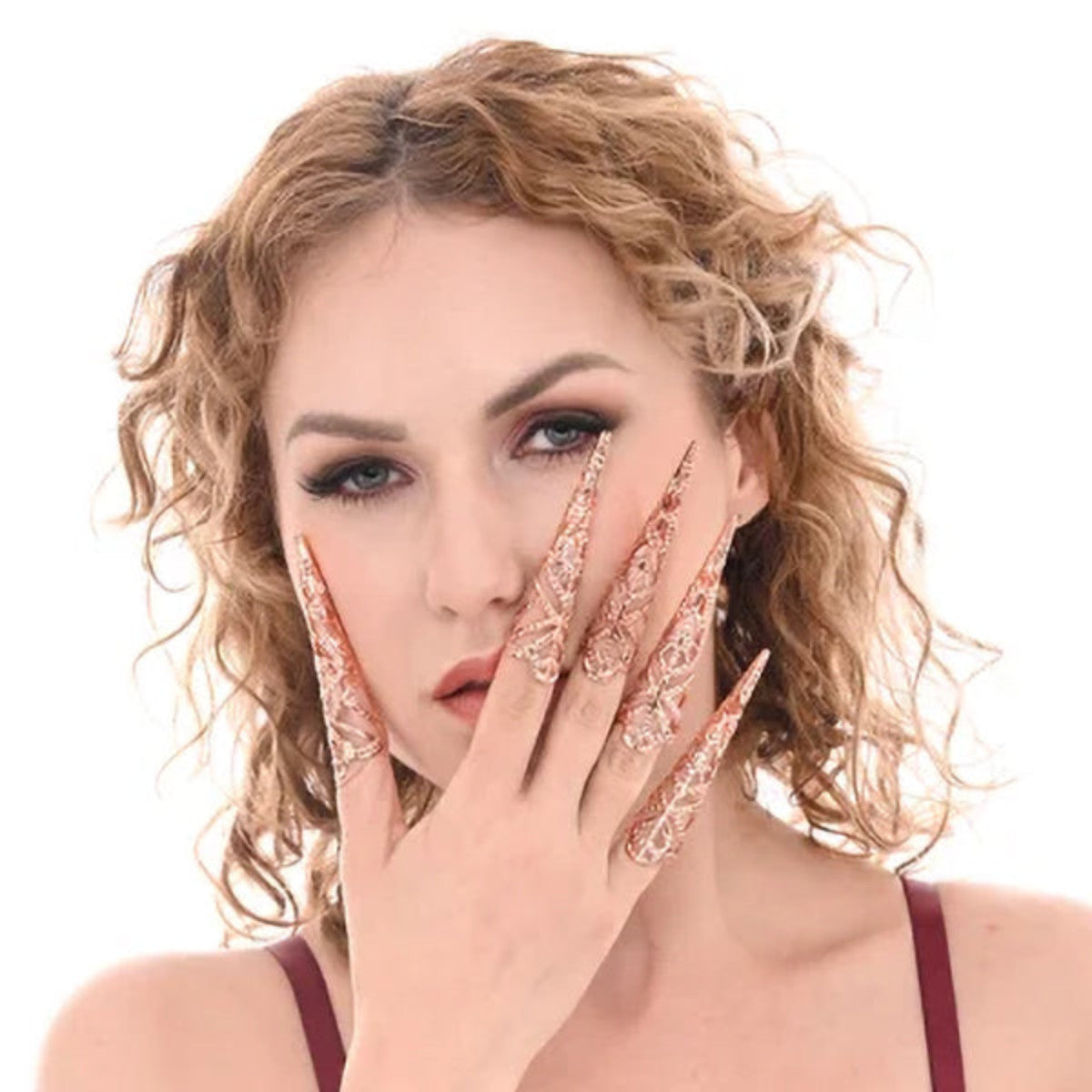 Sex & Mischief Brat Sensory Fingertips Rose Gold
