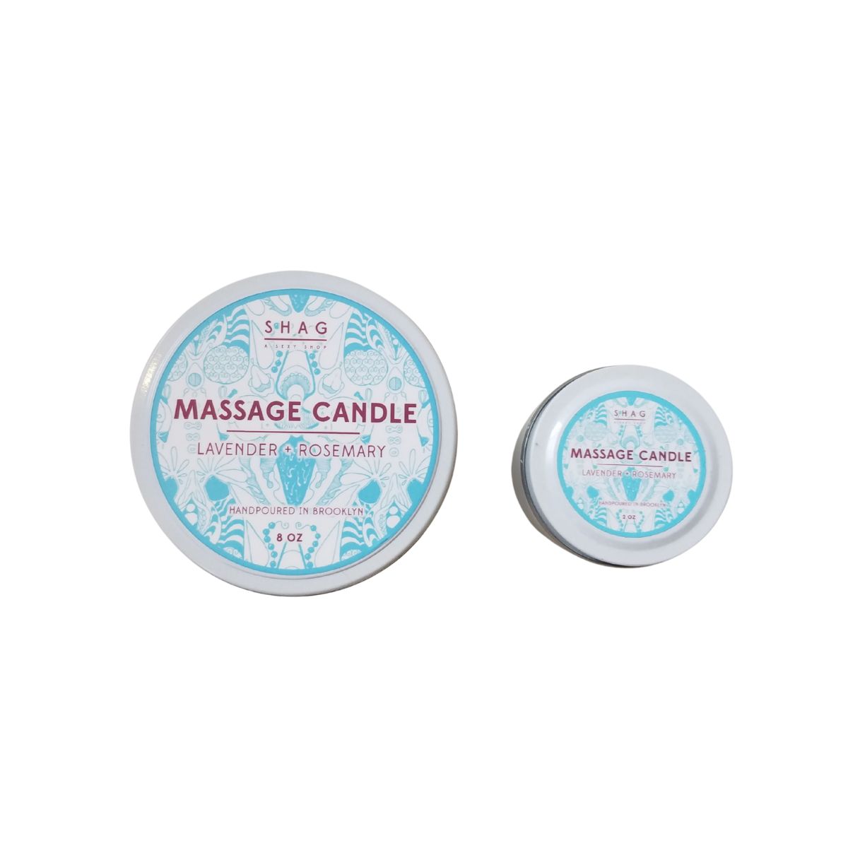 SHAG Massage Candle Lavender & Rosemary