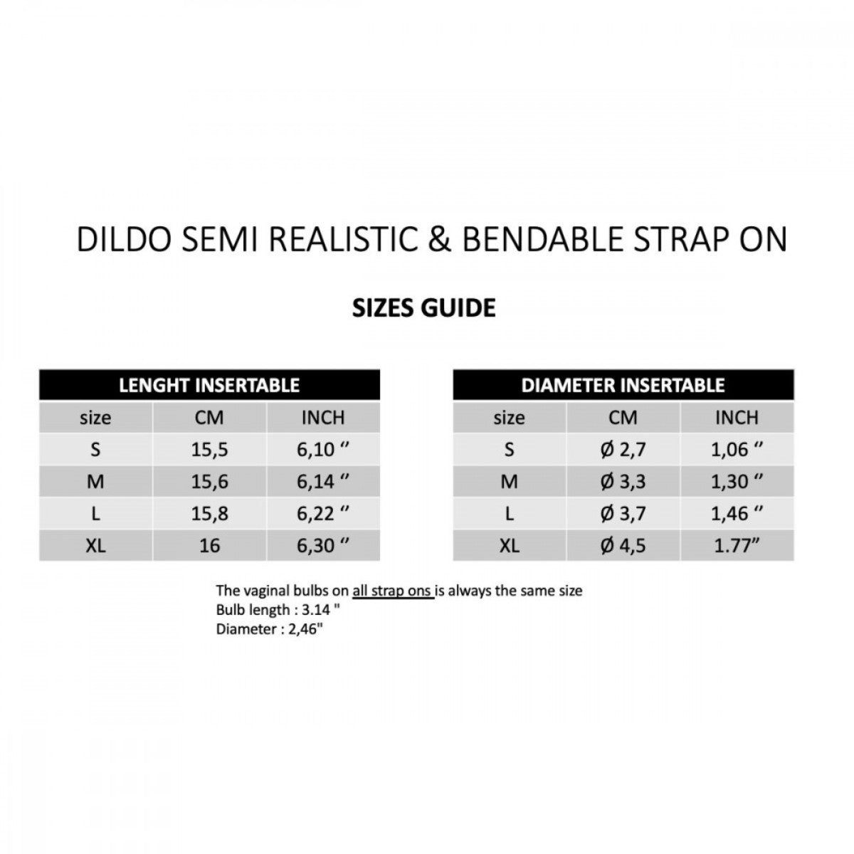 Strap On Me Bendable Dildo