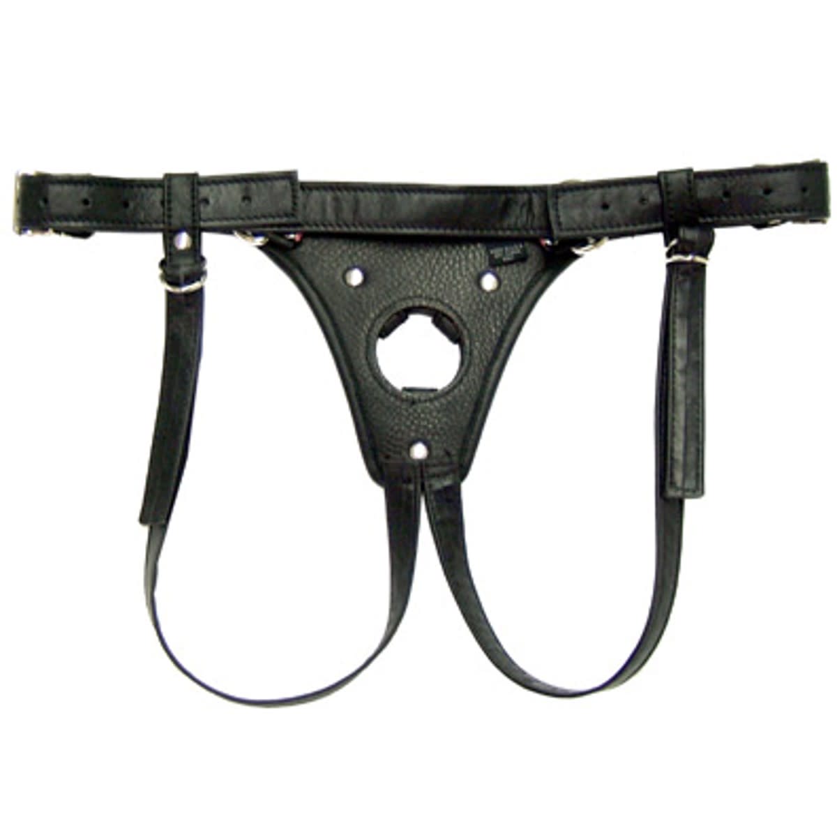 Kookie Leather Low Rider Strap-On Harness
