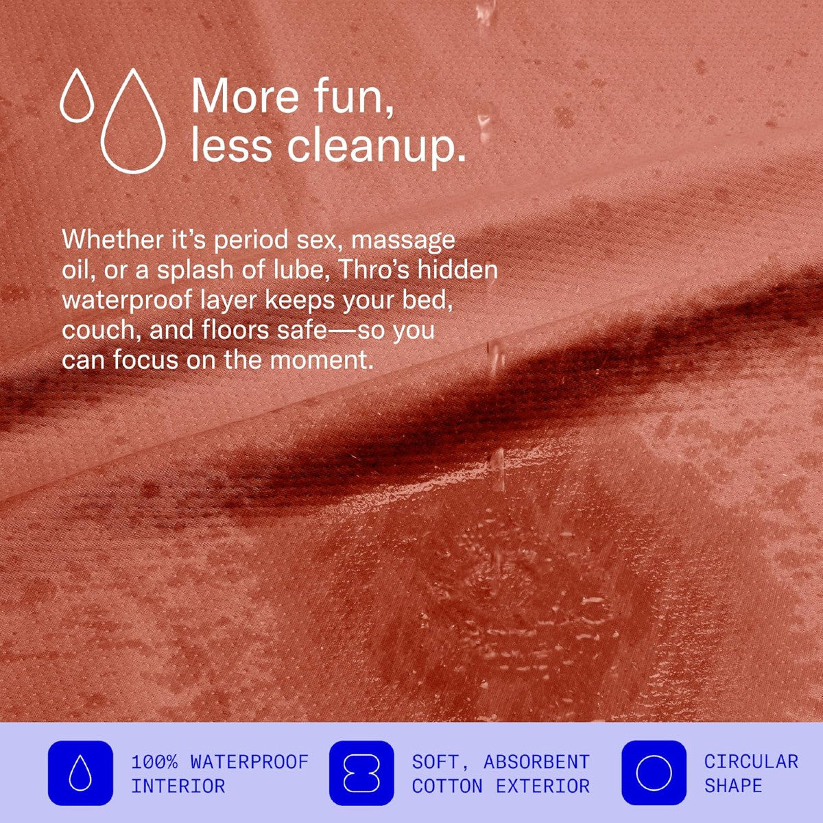 Dame Thro Waterproof Sex Blanket