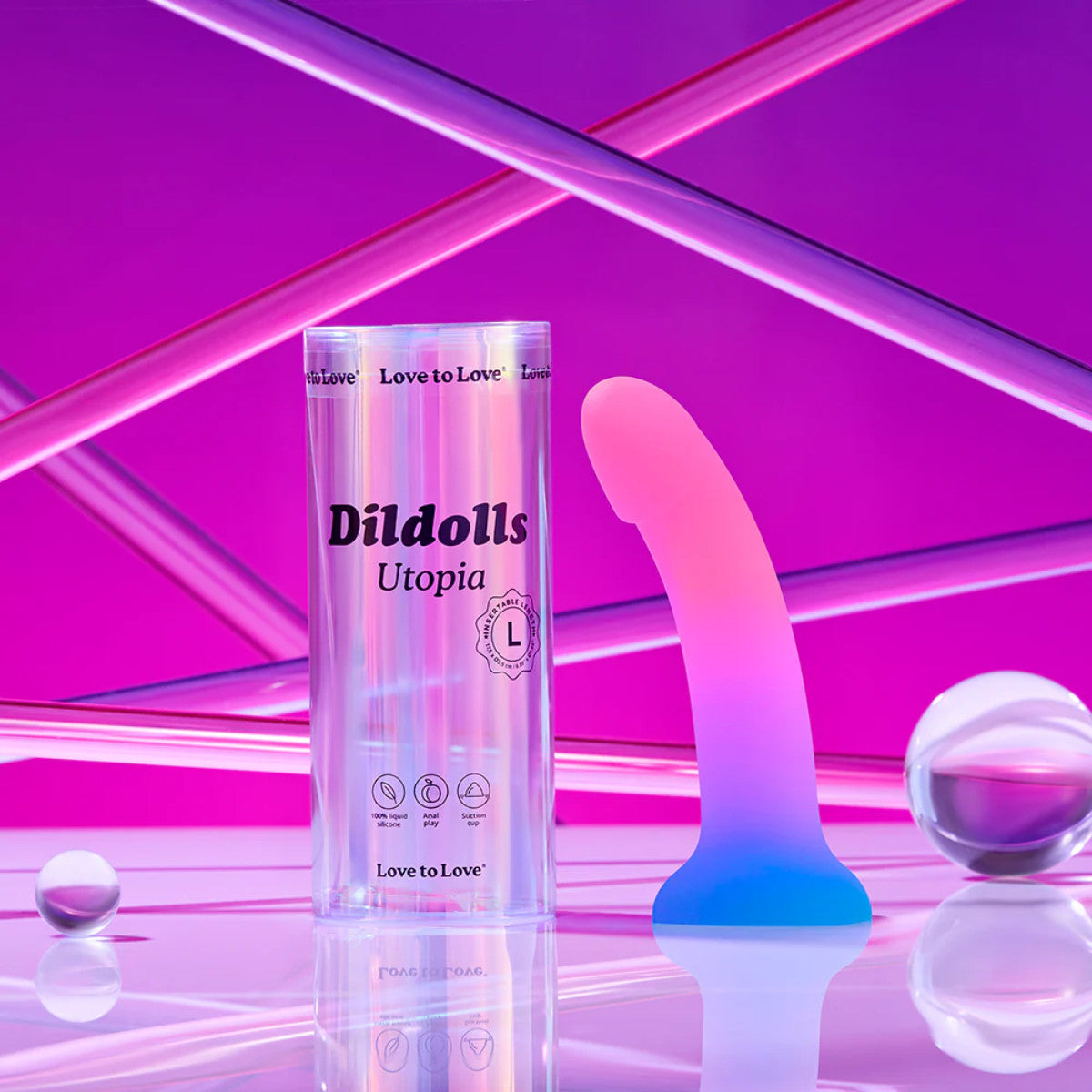Love to Love Dildolls Utopia Silicone Dildo