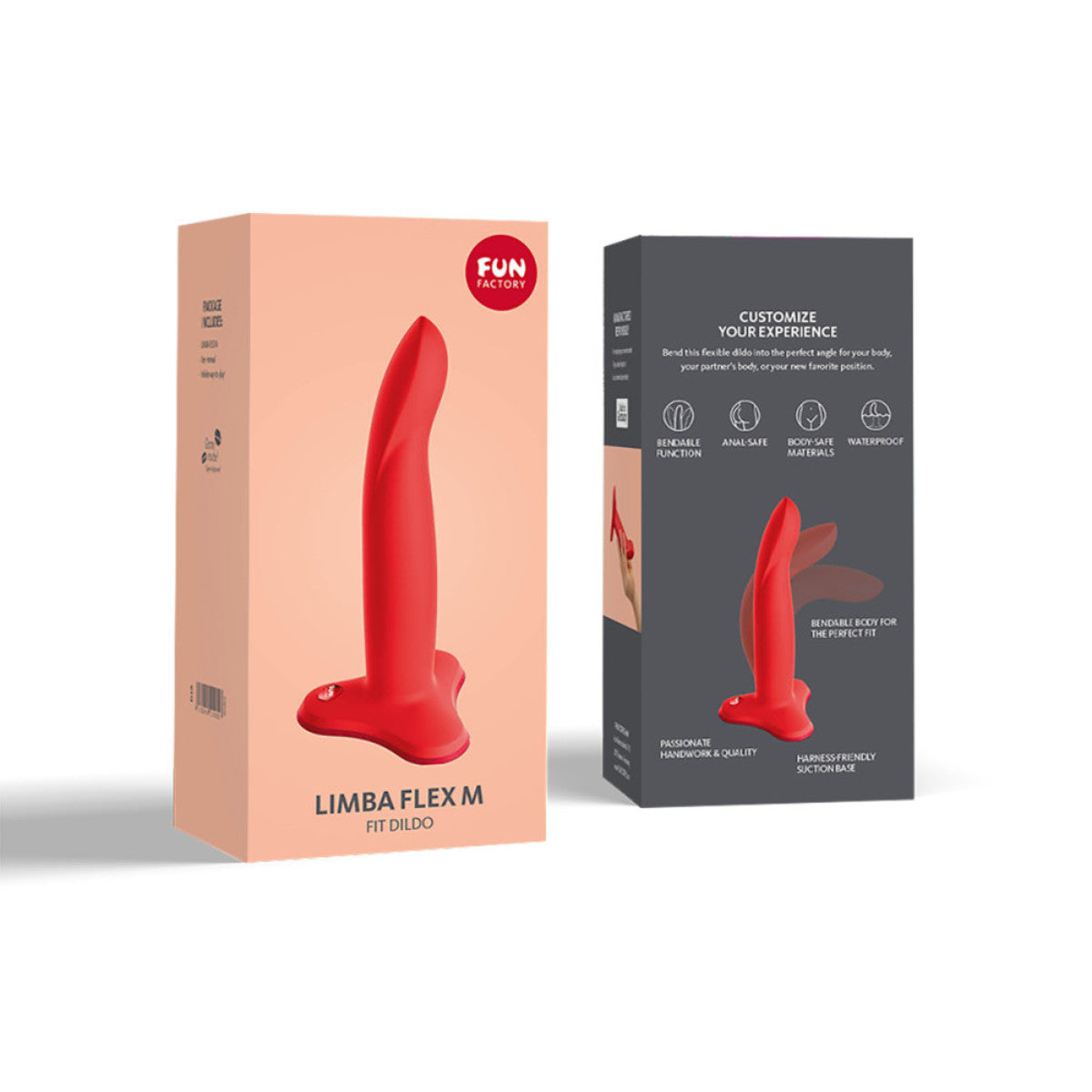 Fun Factory Limba Flexi Dildo Medium Orange