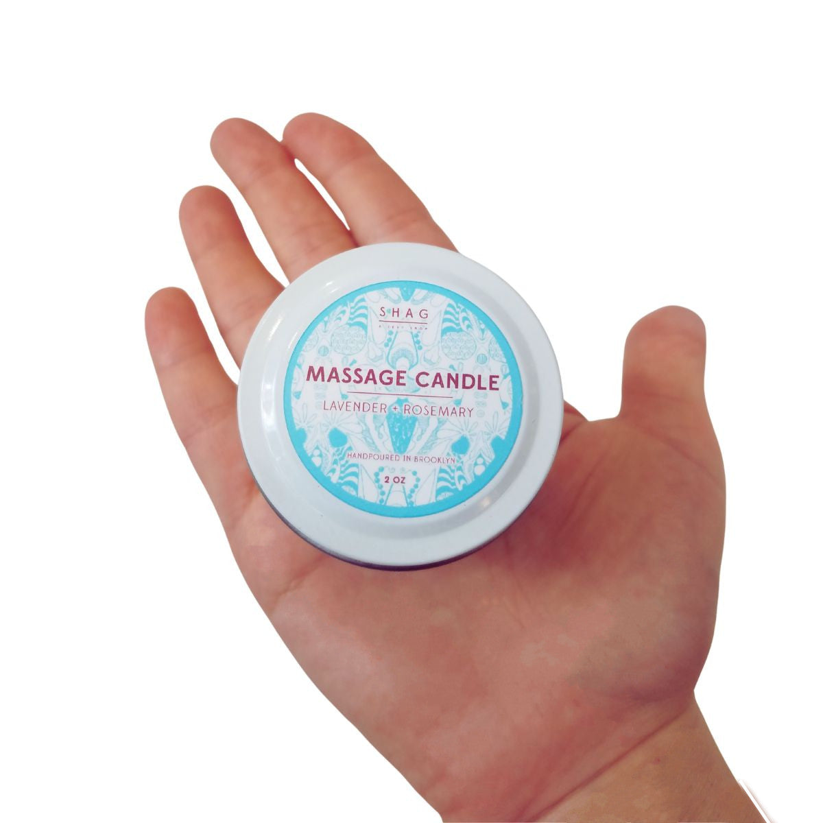 SHAG Massage Candle Lavender & Rosemary