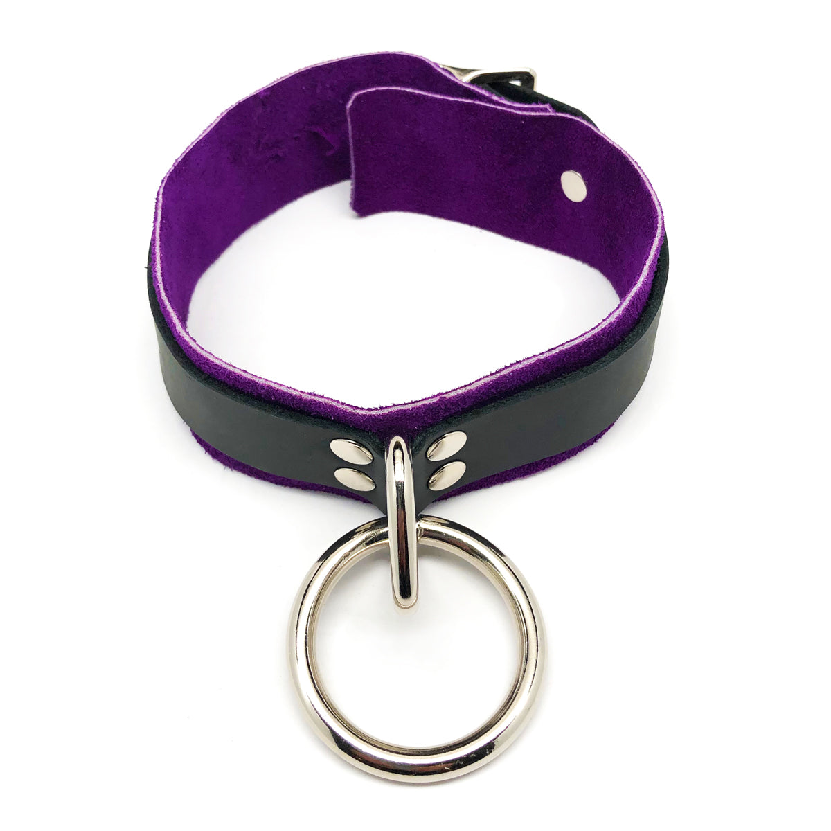 When you want a leather collar that&rsquo;s strong enough for rough play but still soft and luxurious on the inside, then you definitely want this handmade, suede-lined beauty.