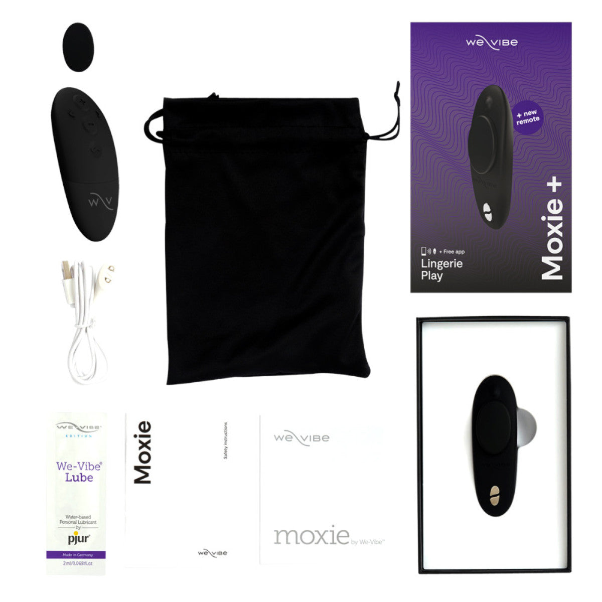 We-Vibe Moxie Plus Rechargeable Panty Vibrator
